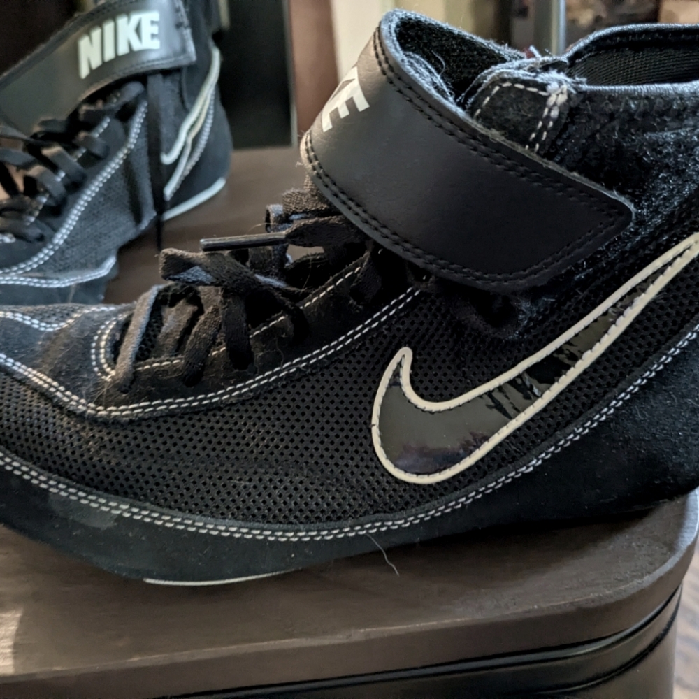 Nike Black Wrestling Shoes